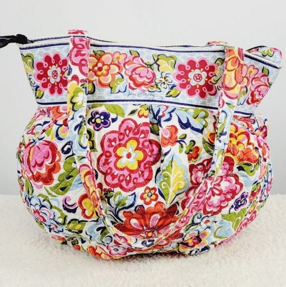 Vera Bradley Hope Garden Shoulder Bag Retired - Picture 3 of 9